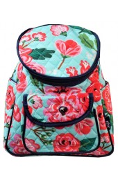 Small Quilted Backpack-MFM286/NV